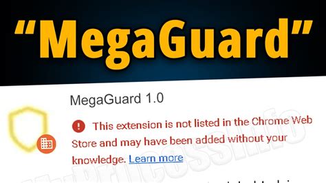 Remove MegaGuard Extension [Virus Removal Guide].